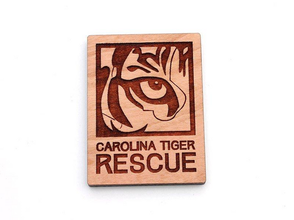 Wooden Logo Magnet