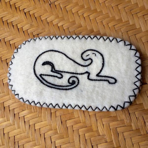 Snow Leopard Glasses Case