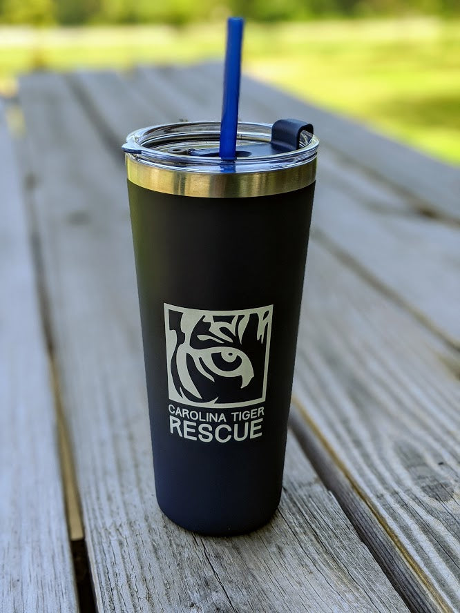 Logo Tumbler with Straw