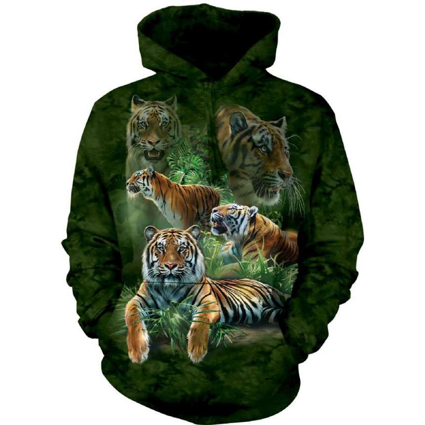 Featured Item of the Week - Tiger Collage Hoodie!