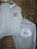 Logo Hooded Zip-Up
