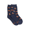 Protect Foxes Socks - Navy