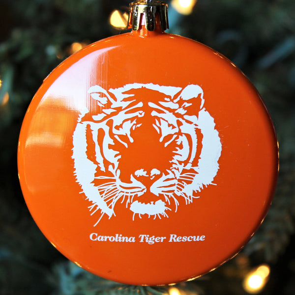 Orange Bauble Ornament
