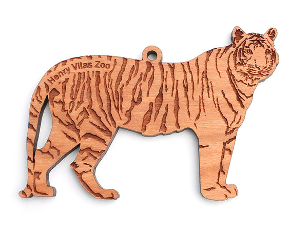 Tiger Wooden Ornament